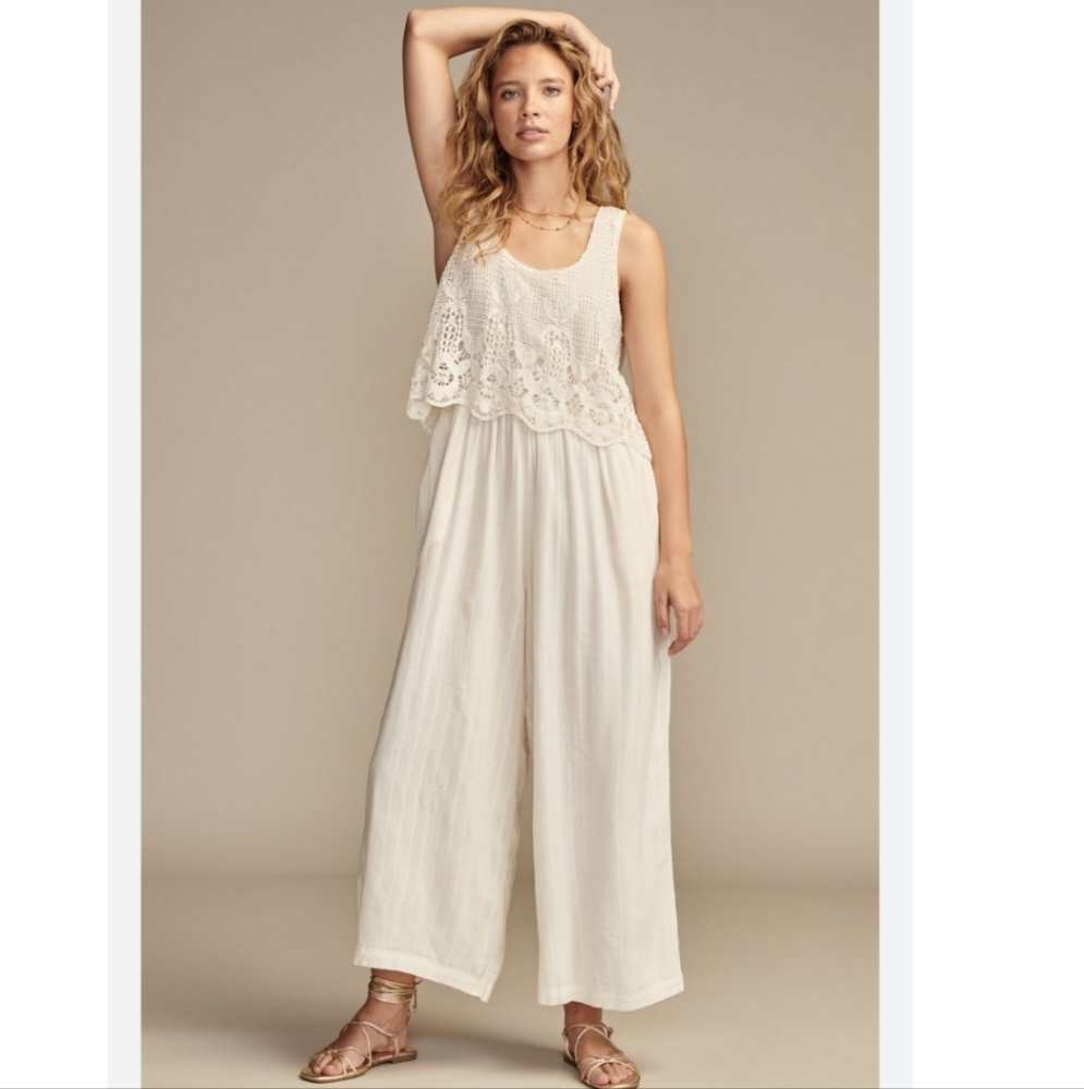 Lucky brand, like new romper XL